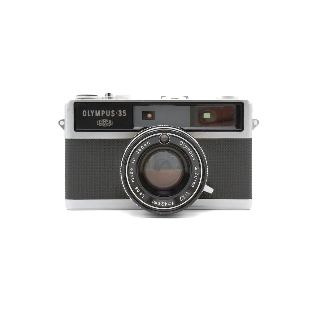 Olympus 35 LC 35mm film camera, front