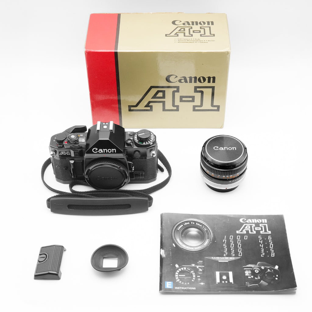 Canon A-1 - Canon FD 50mm f1.8 SC image 1