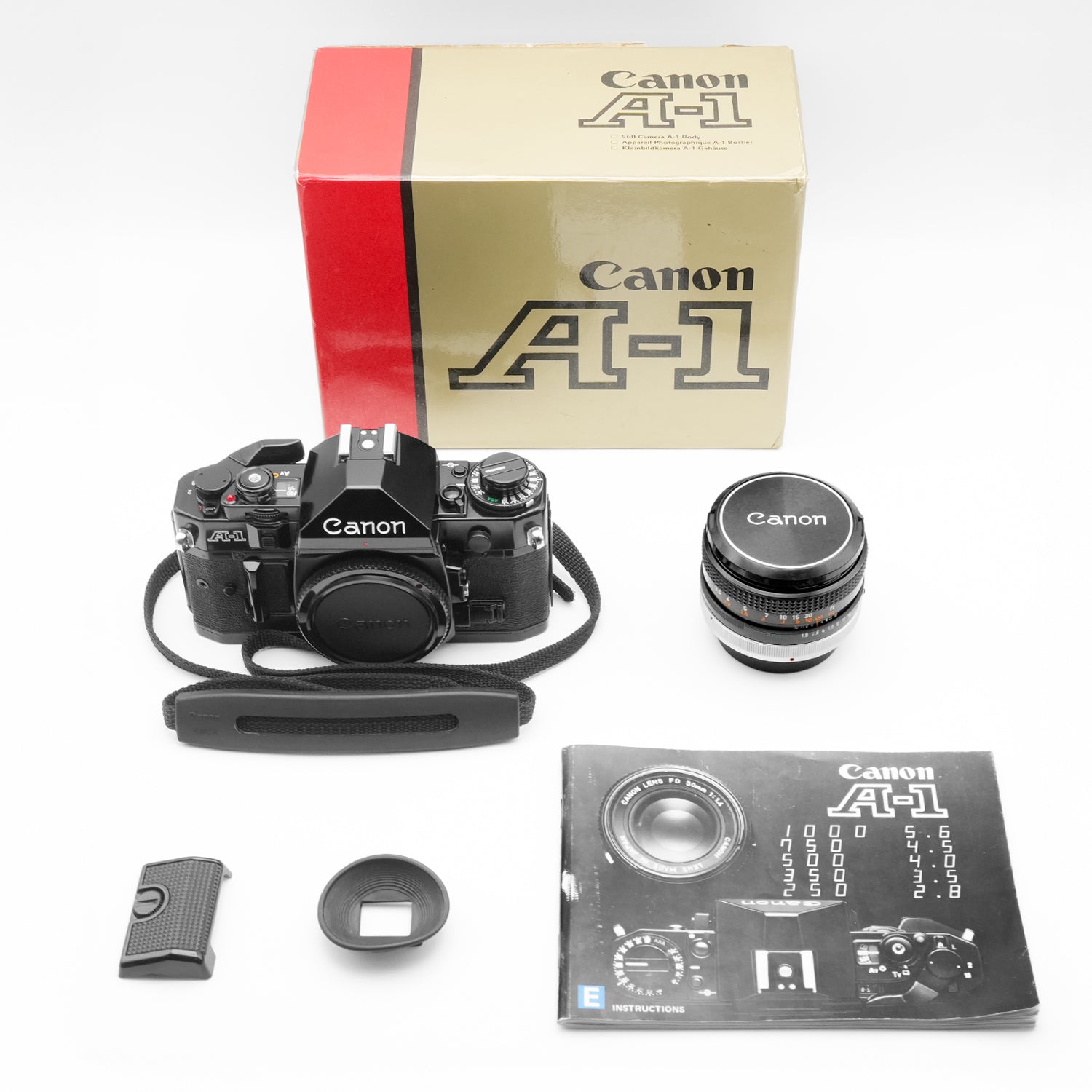 Canon A-1 - Canon FD 50mm f1.8 SC image 1