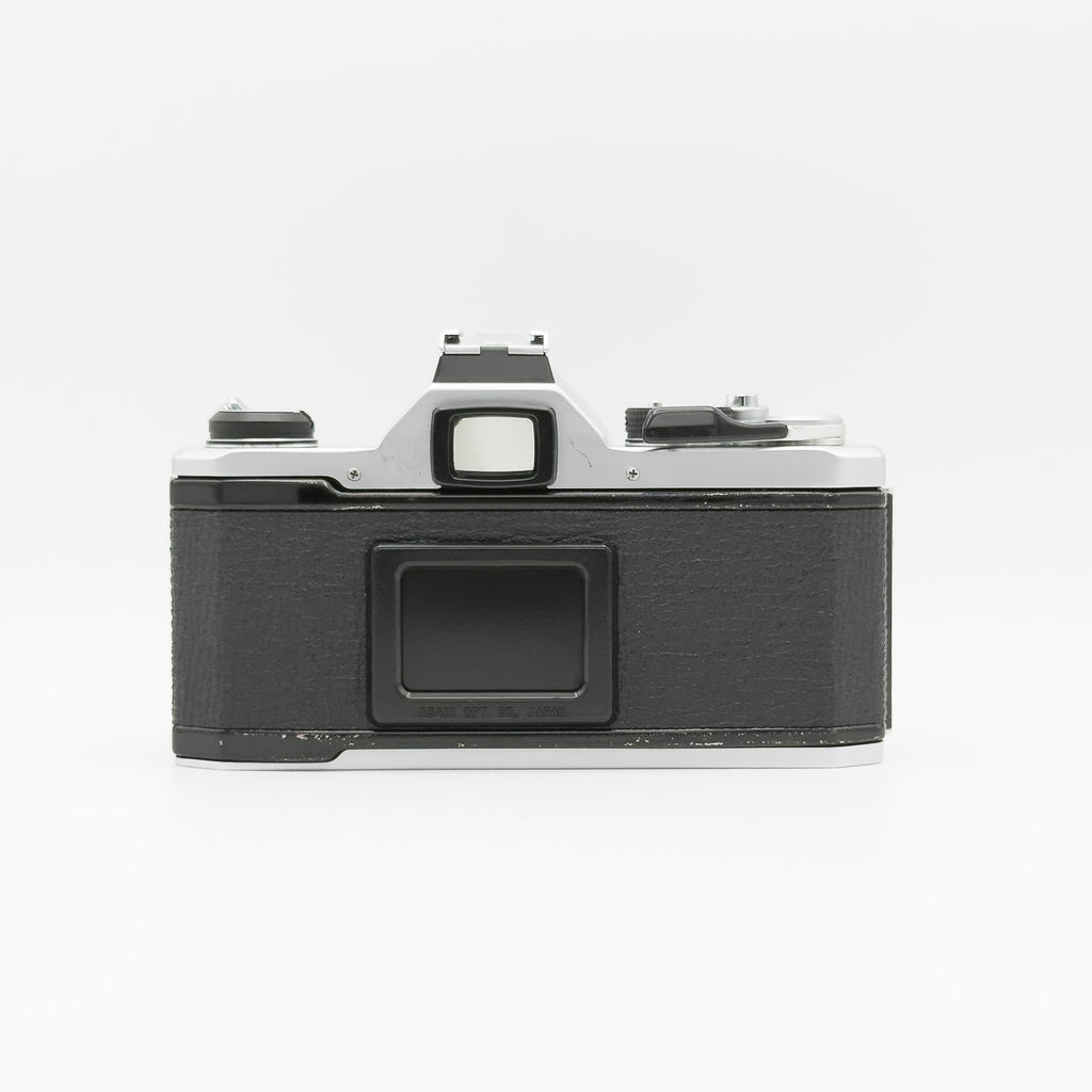 Pentax MX silver back view