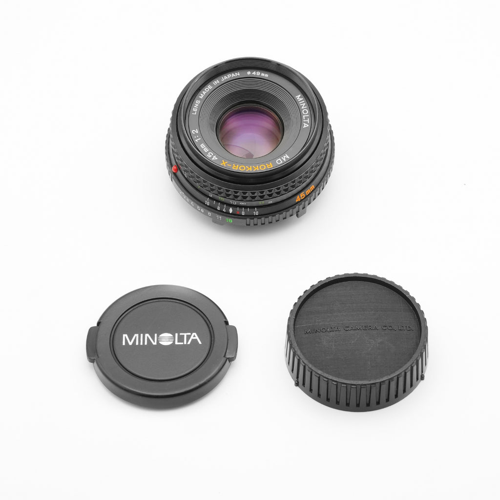 Minolta MD Rokkor-X 45mm f2