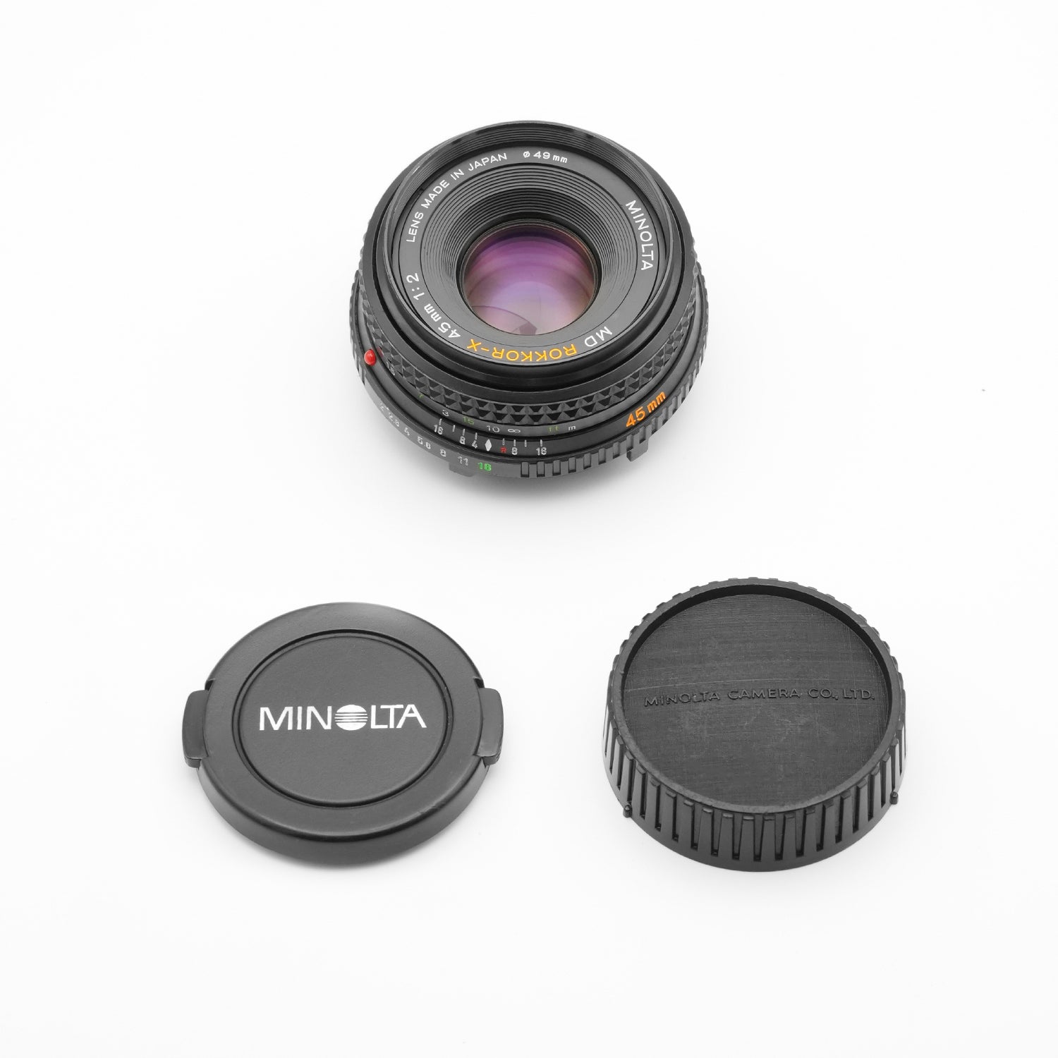 Minolta MD Rokkor-X 45mm f2