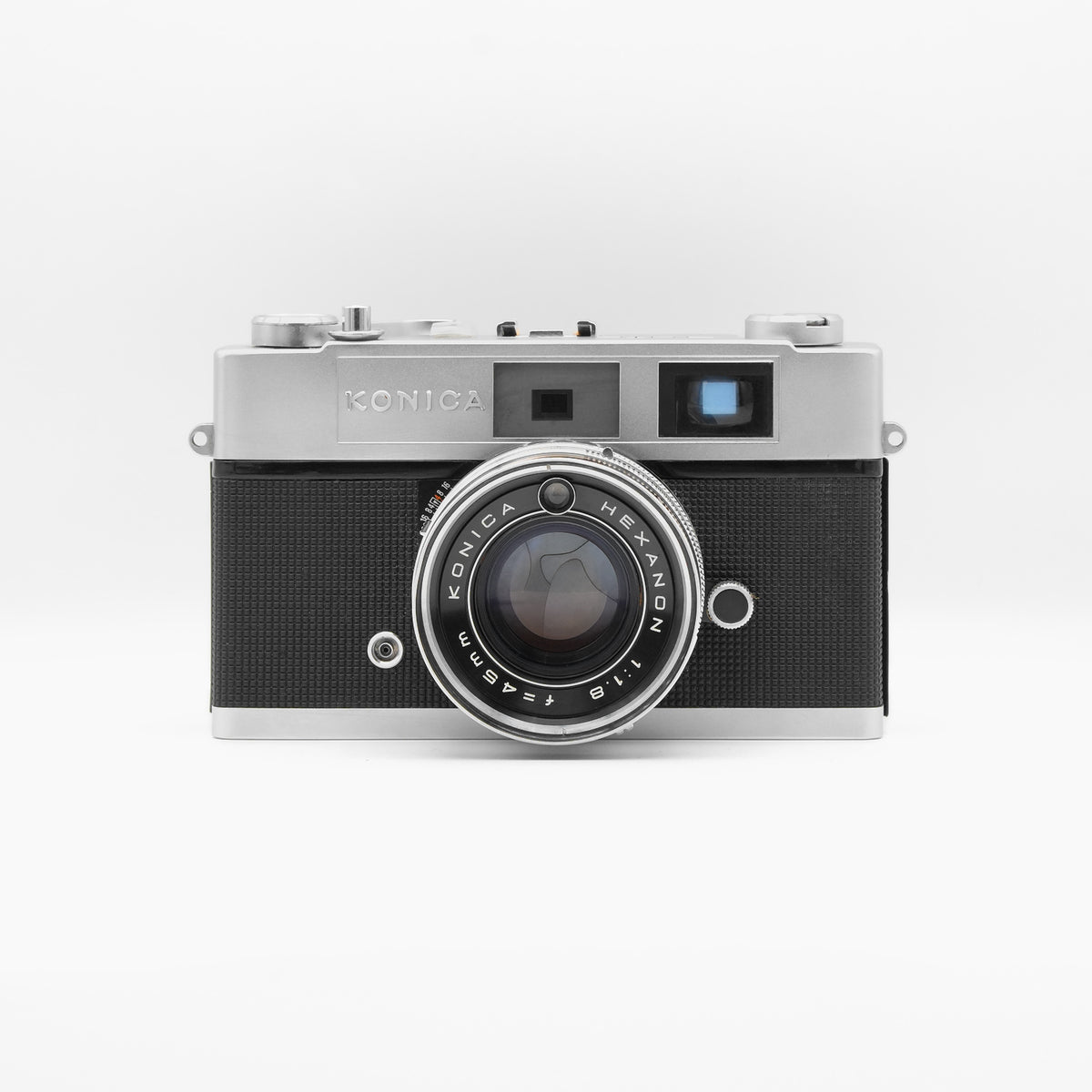 Konica Auto S2 35mm film camera, front