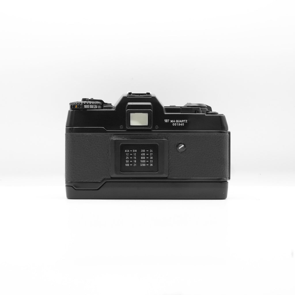 Contax 137 MA Quartz with Yashica ML 50mm f1.9