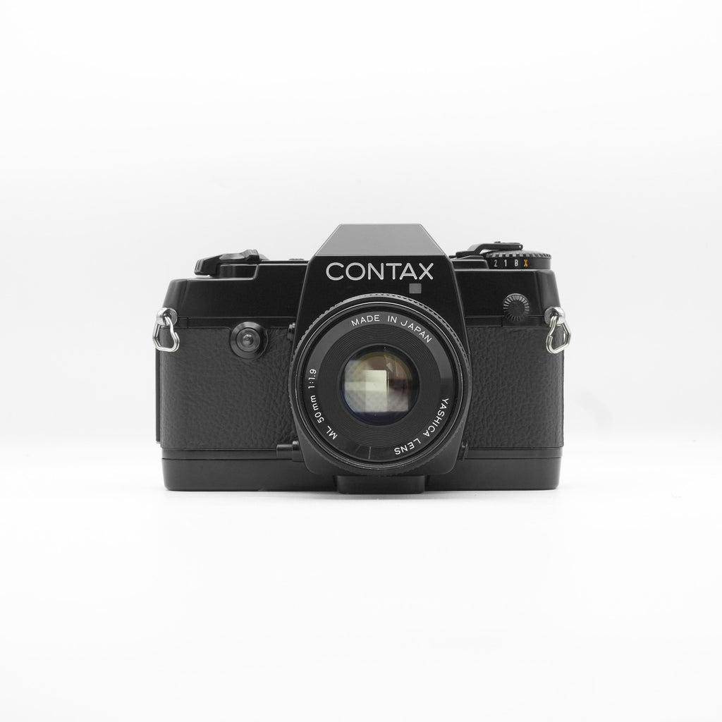 Contax 137 MA Quartz with Yashica ML 50mm f1.9