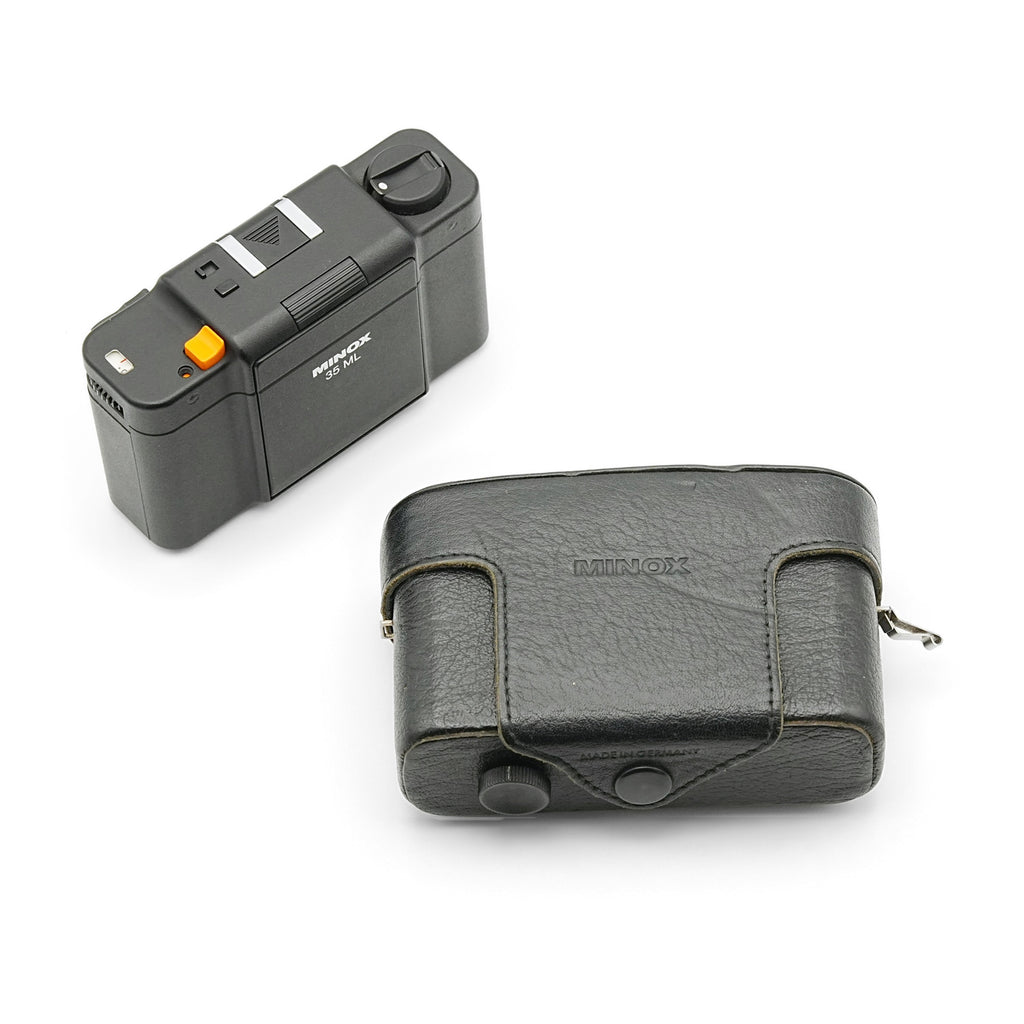Minox 35 ML 35mm film camera, with case