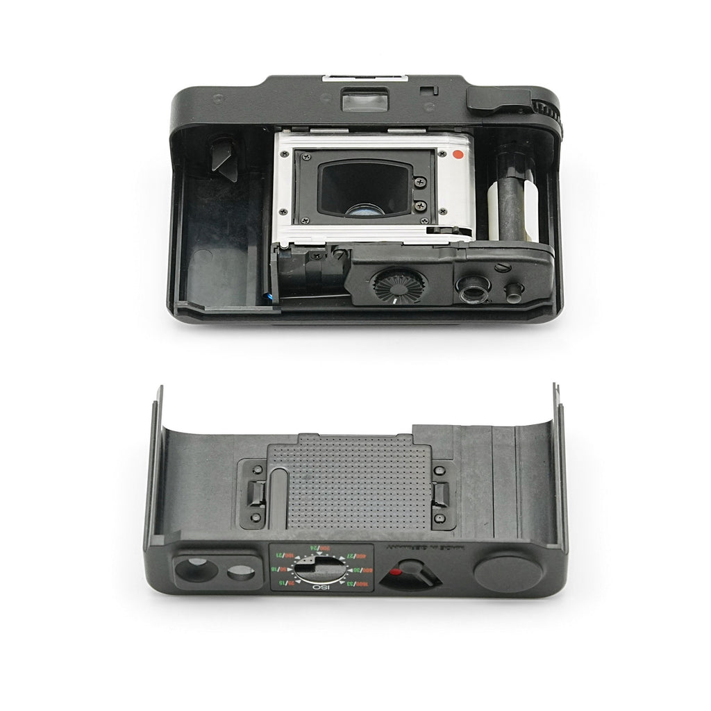 Minox 35 ML 35mm film camera, back open