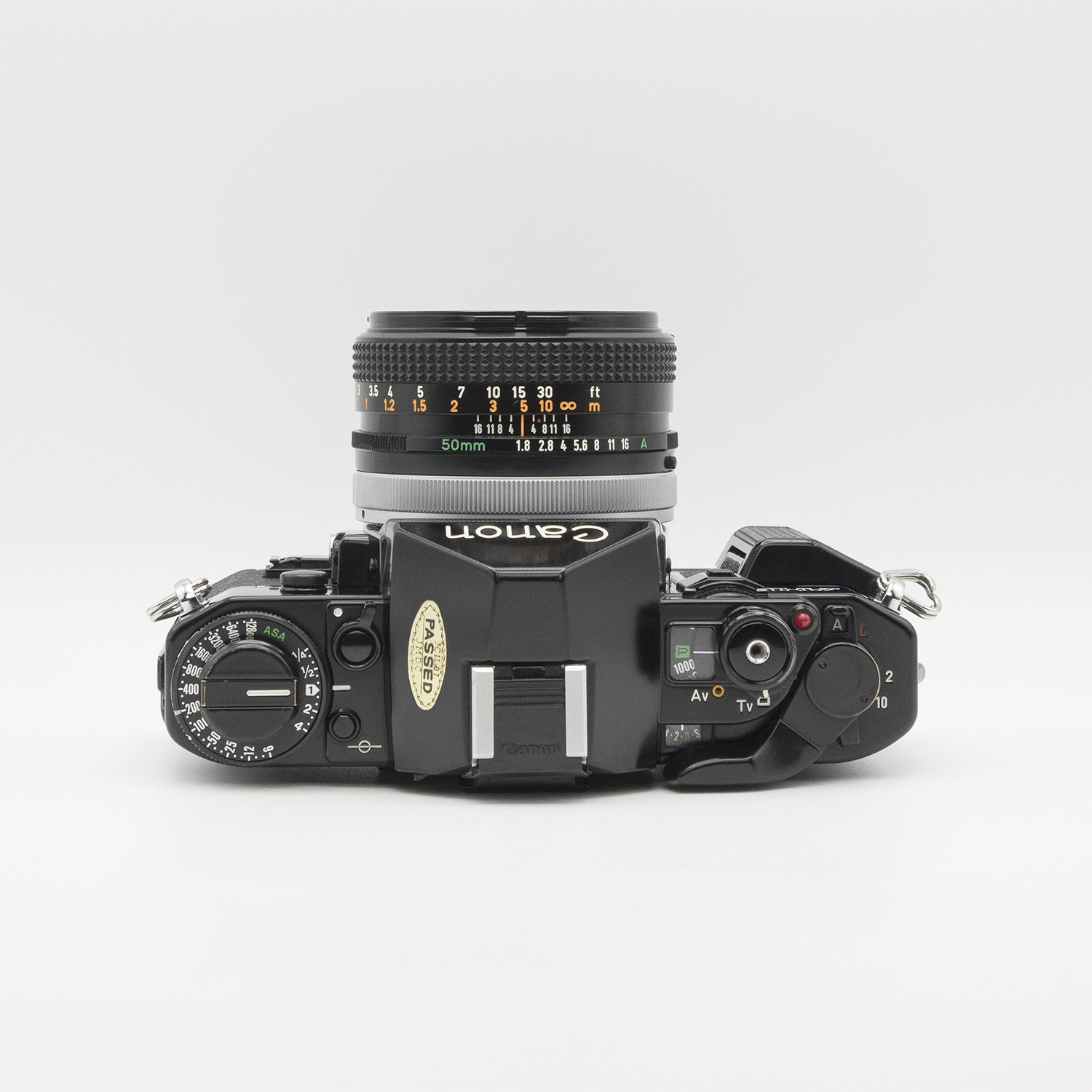 Canon A-1 top view
