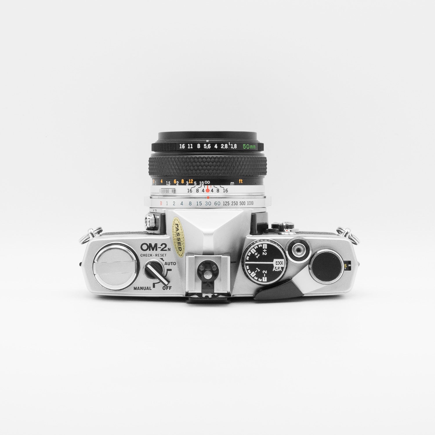 Olympus OM2n top view