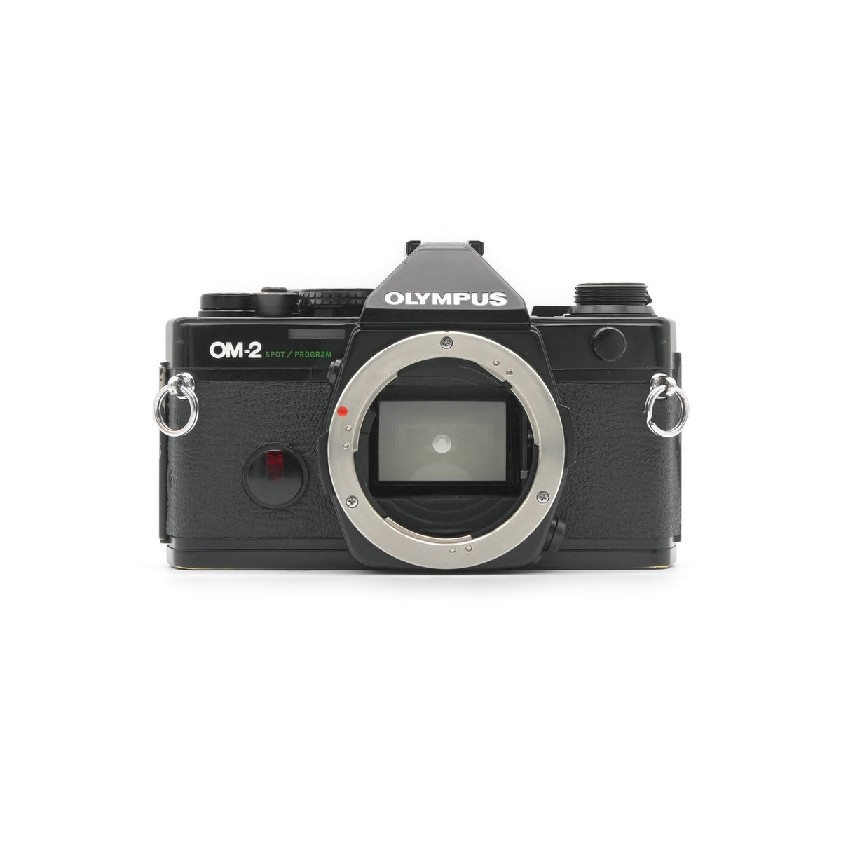 Olympus OM2 SP 35mm film camera, front