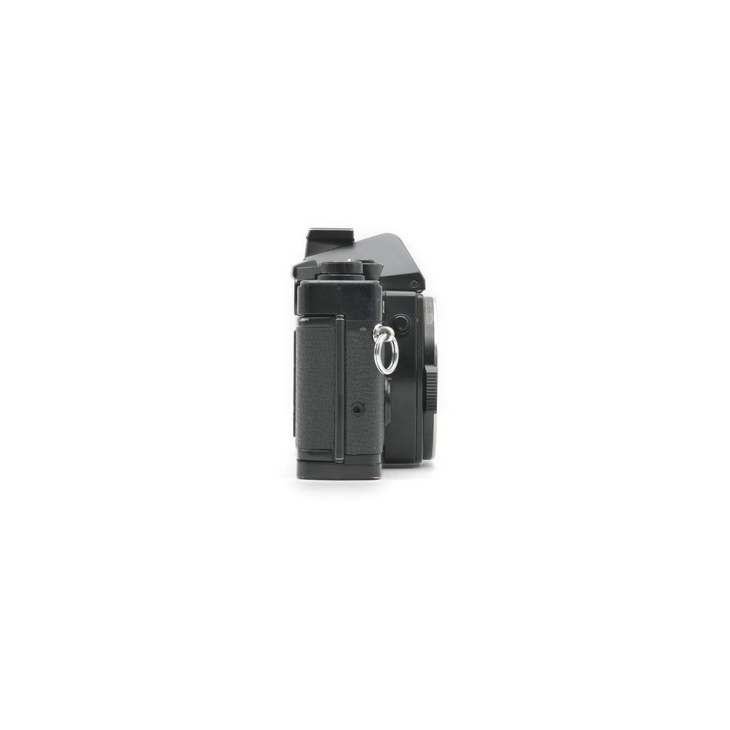 Olympus OM2 SP 35mm film camera, side
