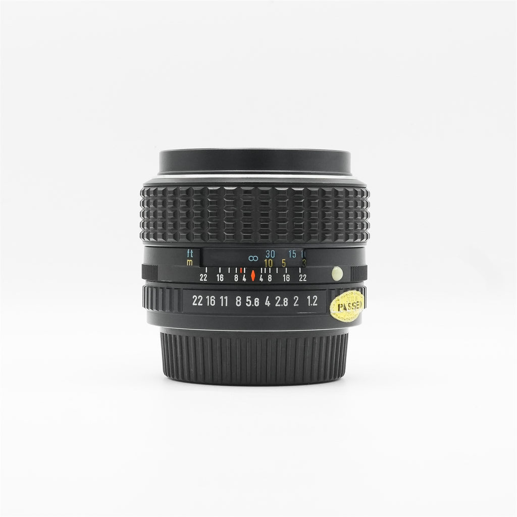 SMC Pentax 50mm f1.2 side